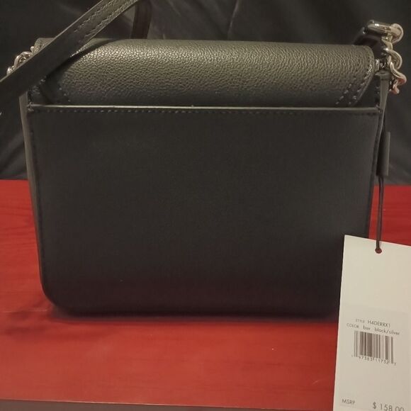 👑👜🔥Calvin Klein Leather Shopper Crossbody Bag W/REMOVABLE STRAP‼️🔥NEW WITH - Picture 3 of 11